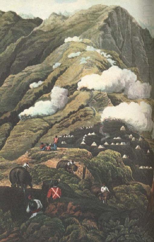 william r clark brittiskt trupplager vid himalayas fot omkring 1840 china oil painting image